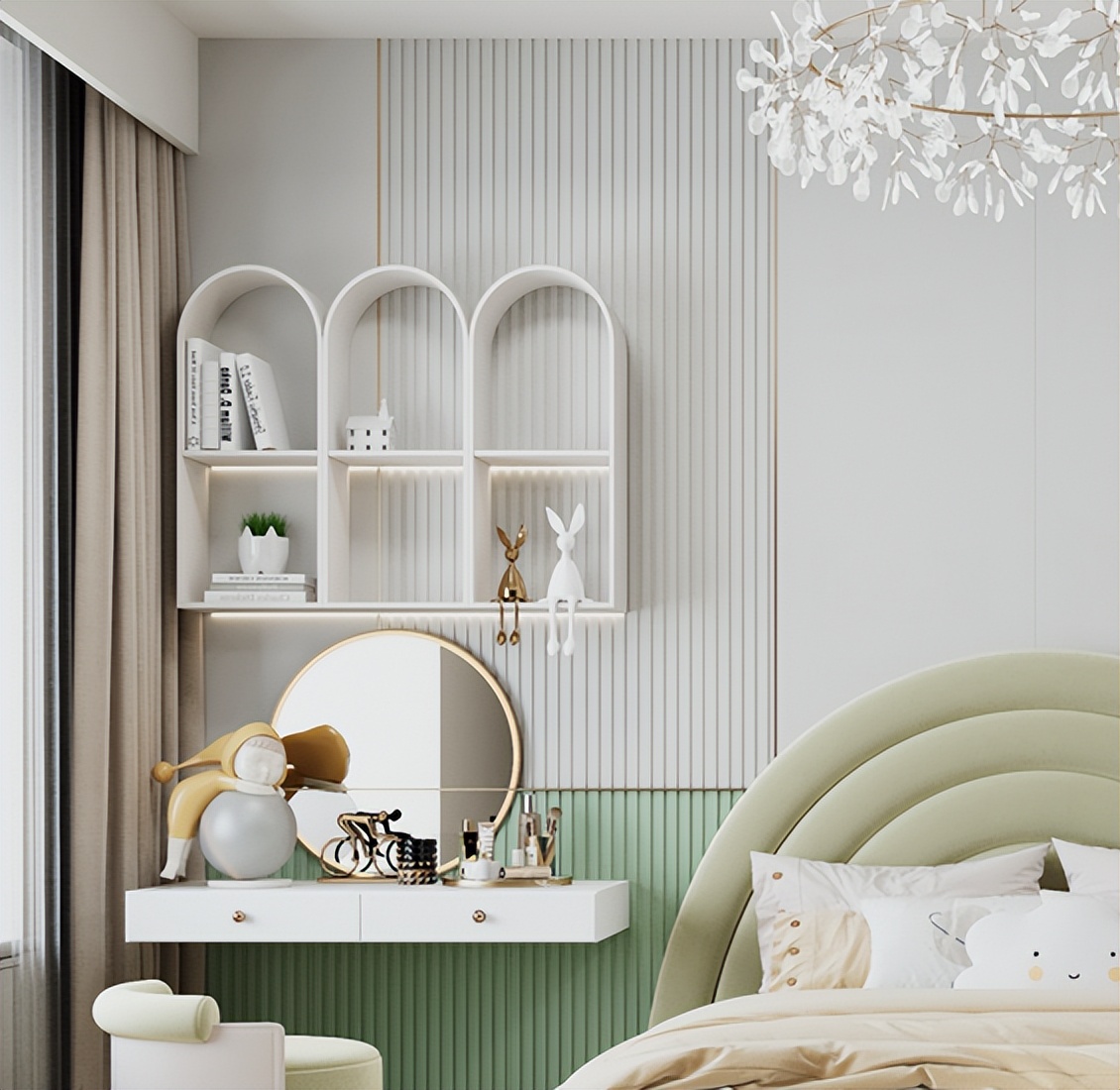 墻板上新第五彈｜兒童房這樣設計，大人小孩看了都心動！(圖15)