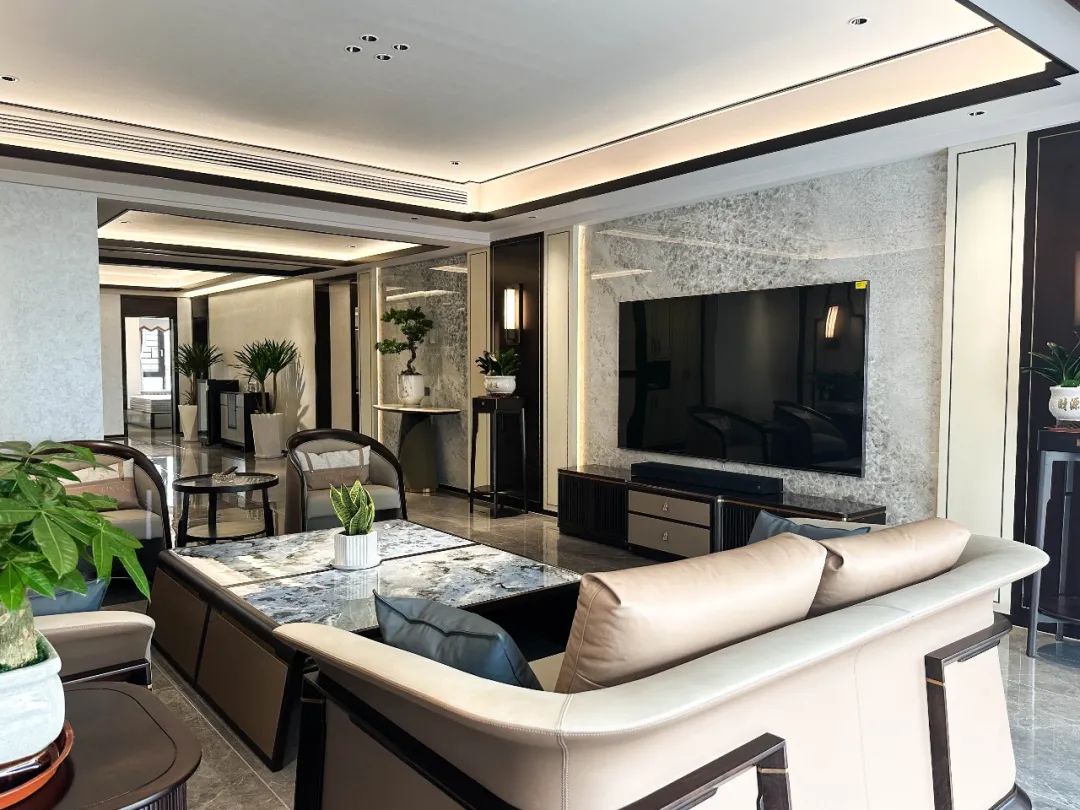 百萬案例｜273㎡新中式風(fēng)——不能錯過的詩意棲居體驗(yàn)(圖1)