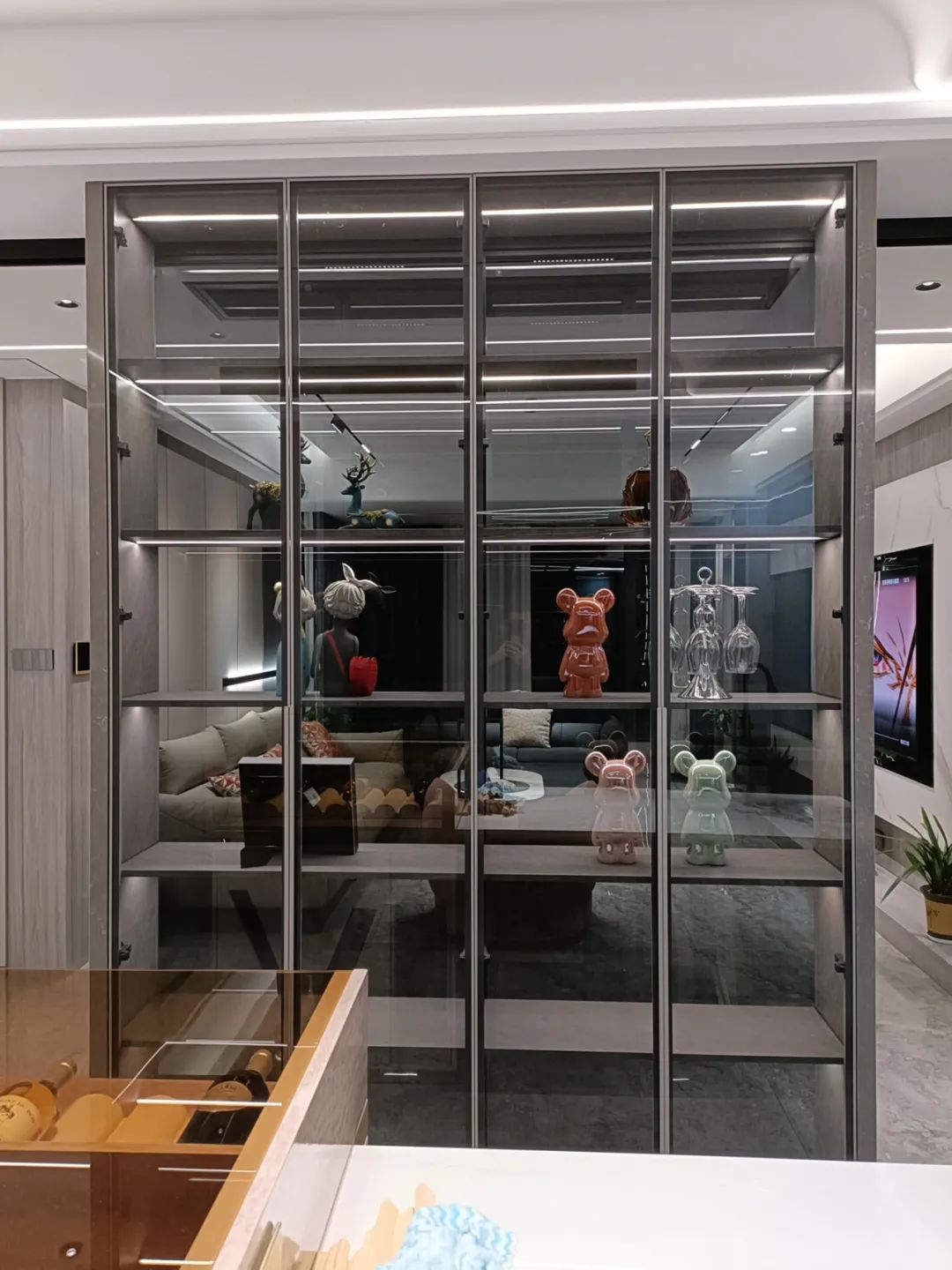 百萬案例｜127㎡現代簡約風——演繹藝術與生活交織的高端家居美學(圖10)