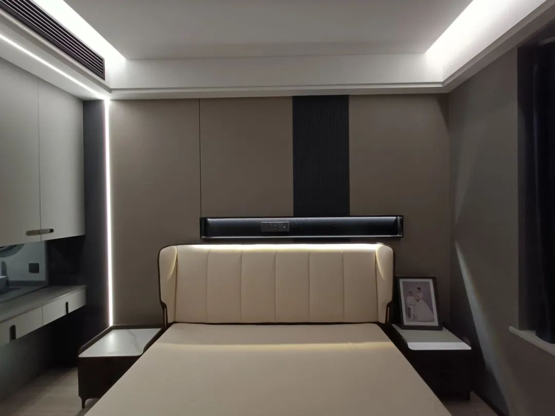 百萬案例｜127㎡現代簡約風——演繹藝術與生活交織的高端家居美學(圖11)