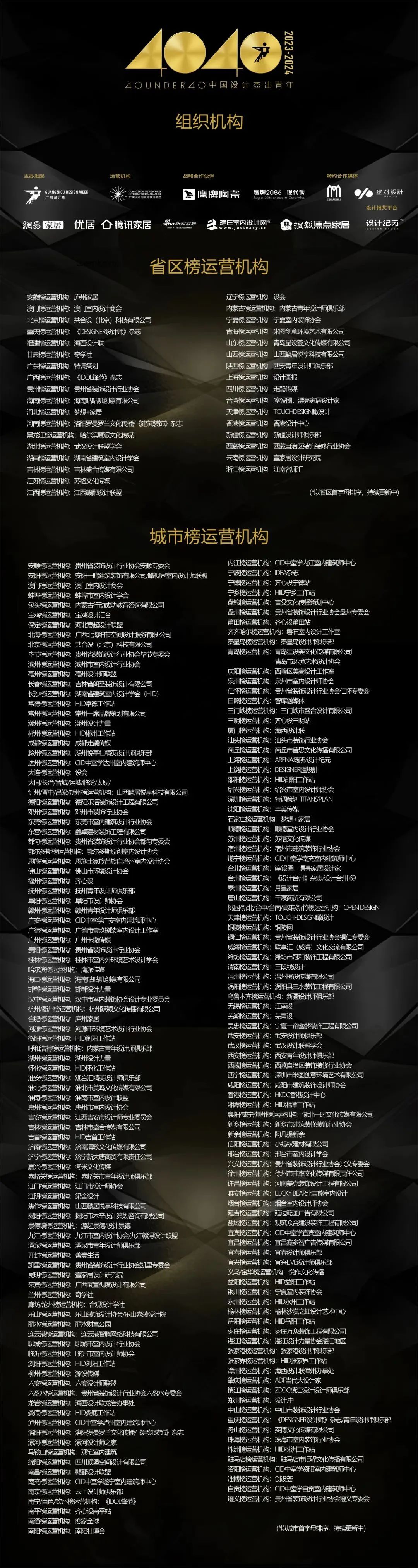 40 UNDER 40 | 城市榜LIST·3重磅揭曉，30城674位設計精英，引領創意新潮流(圖58)